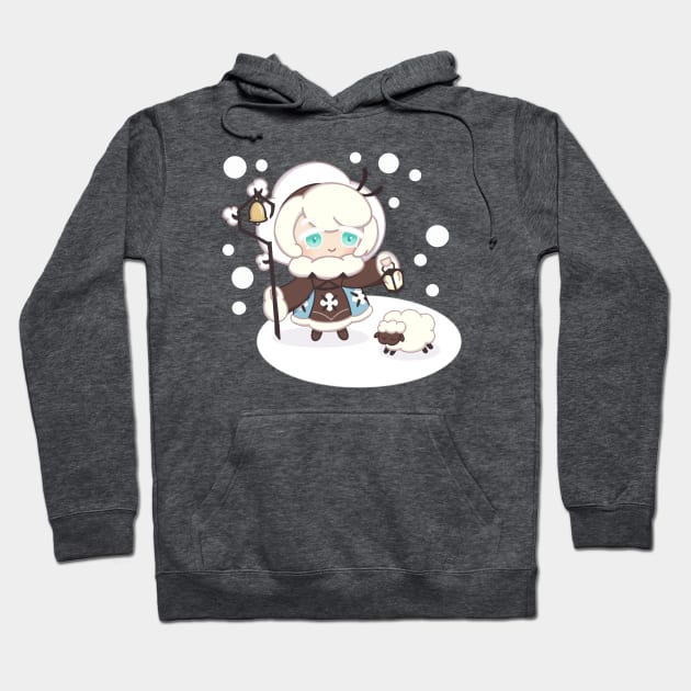 Cotton Cookie Snow Hoodie by cyanbuns